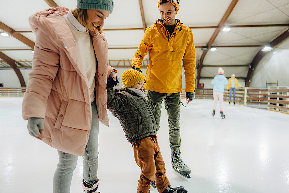 Schlittschuhlaufen lernen: die besten Tipps zum Kufenschwingen