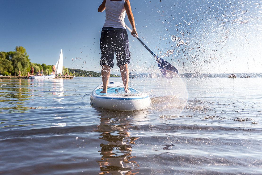 Chiemsee - ideal für einen Ausflug mit dem SUP